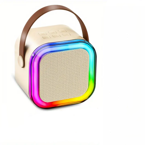 Aogled Mini Karaoke Machine K12,Portable Bluetooth...